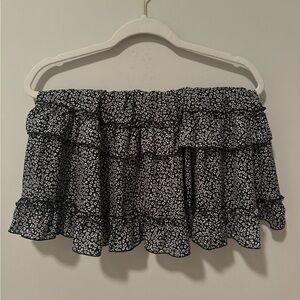 Altard State Mini Skirt - Black Leapord